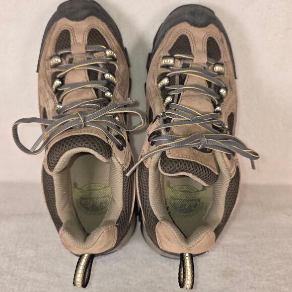 Cabelas Mens Size 8M Mid Hiking Shoes Tan/Brown  Dry-Plus Lace Up 84-1187 - Picture 6 of 11